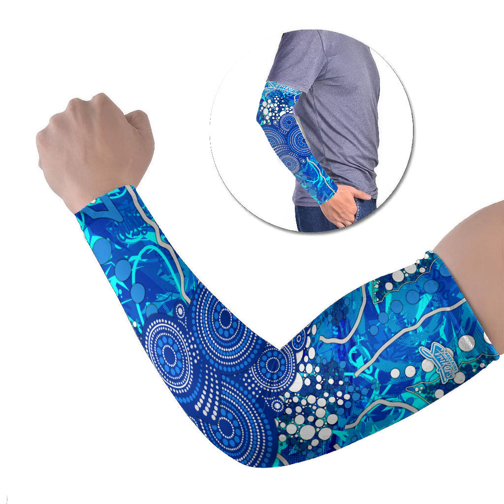 Adelaide Strikers Arm Sleeves Graffiti Urban Aboriginal Dot Abstract Design