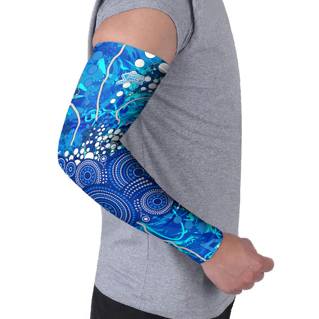 Adelaide Strikers Arm Sleeves Graffiti Urban Aboriginal Dot Abstract Design
