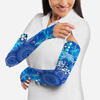 Adelaide Strikers Arm Sleeves Graffiti Urban Aboriginal Dot Abstract Design