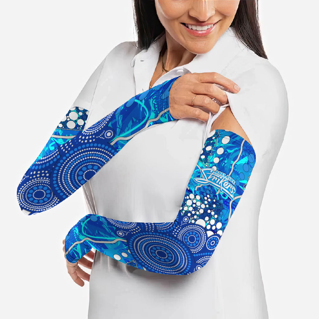 Adelaide Strikers Arm Sleeves Graffiti Urban Aboriginal Dot Abstract Design