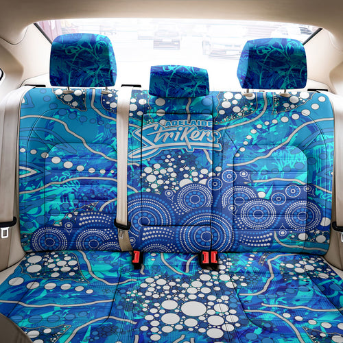 Adelaide Strikers Back Car Seat Cover Graffiti Urban Aboriginal Dot Abstract Design