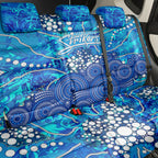 Adelaide Strikers Back Car Seat Cover Graffiti Urban Aboriginal Dot Abstract Design