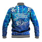 Adelaide Strikers Baseball Jacket Graffiti Urban Aboriginal Dot Abstract Design