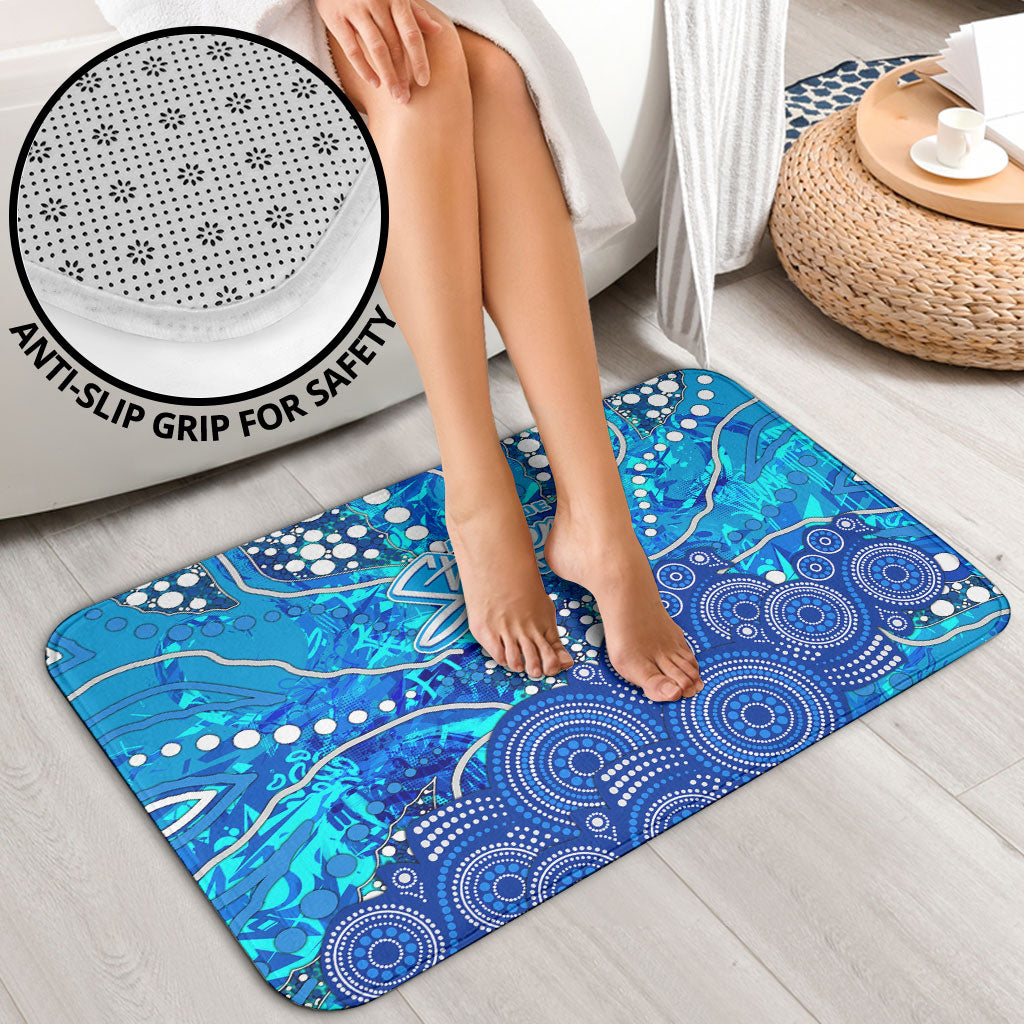 Adelaide Strikers Bathroom Set Graffiti Urban Aboriginal Dot Abstract Design