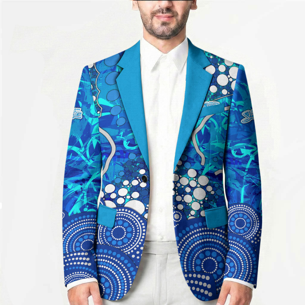 Adelaide Strikers Blazer Graffiti Urban Aboriginal Dot Abstract Design