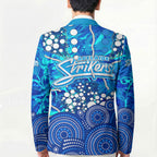 Adelaide Strikers Blazer Graffiti Urban Aboriginal Dot Abstract Design
