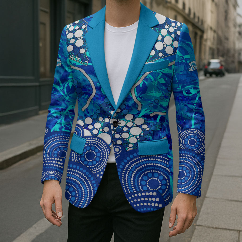 Adelaide Strikers Blazer Graffiti Urban Aboriginal Dot Abstract Design