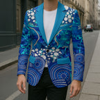 Adelaide Strikers Blazer Graffiti Urban Aboriginal Dot Abstract Design