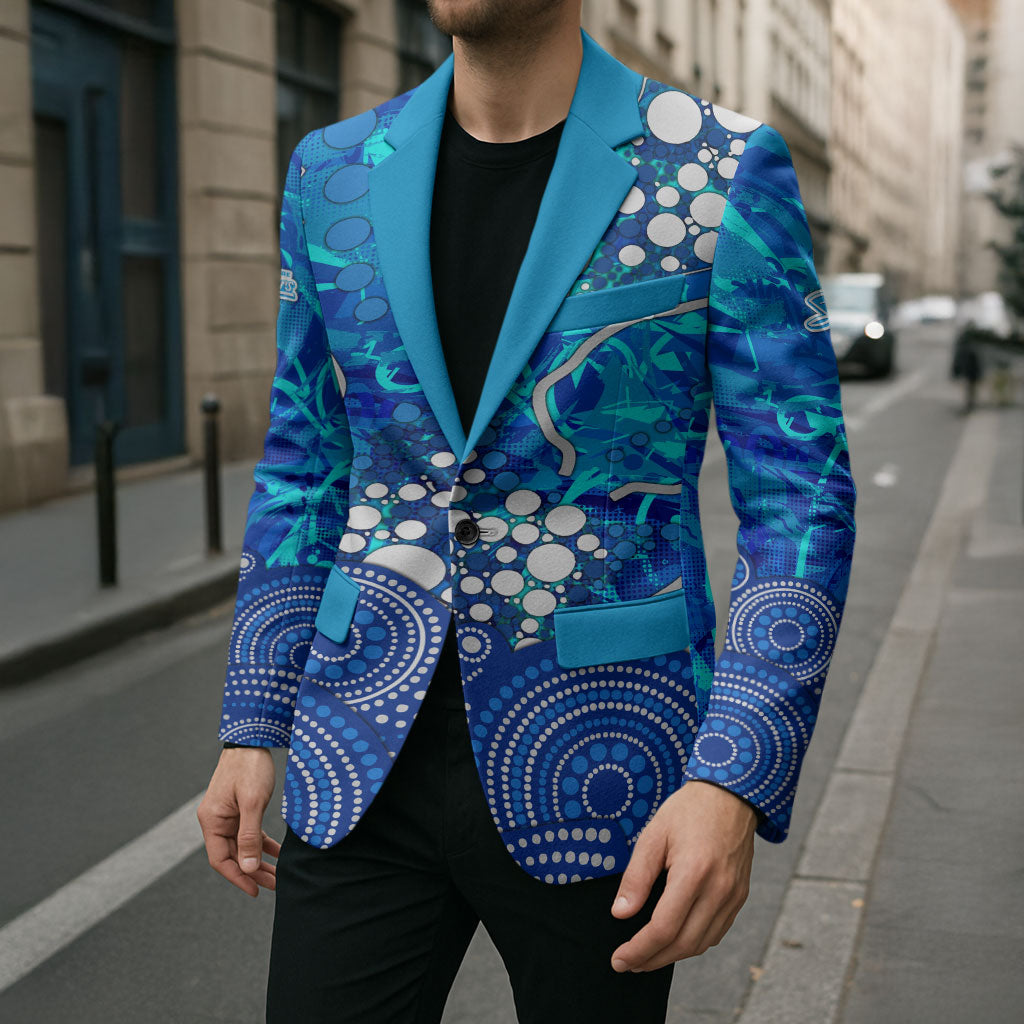 Adelaide Strikers Blazer Graffiti Urban Aboriginal Dot Abstract Design