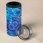 Adelaide Strikers 4 in 1 Can Cooler Tumbler Graffiti Urban Aboriginal Dot Abstract Design