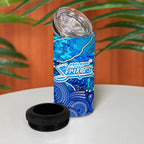 Adelaide Strikers 4 in 1 Can Cooler Tumbler Graffiti Urban Aboriginal Dot Abstract Design