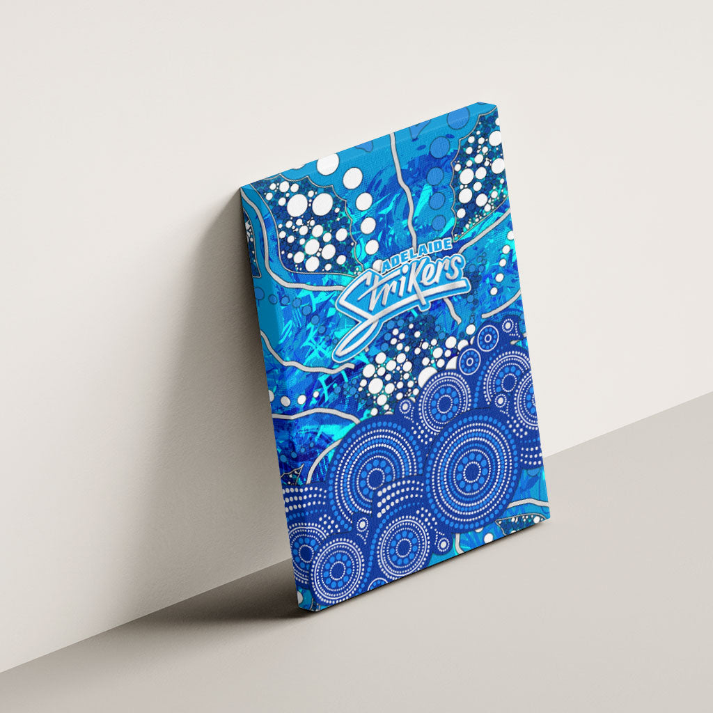 Adelaide Strikers Canvas Wall Art Graffiti Urban Aboriginal Dot Abstract Design