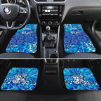 Adelaide Strikers Car Mats Graffiti Urban Aboriginal Dot Abstract Design