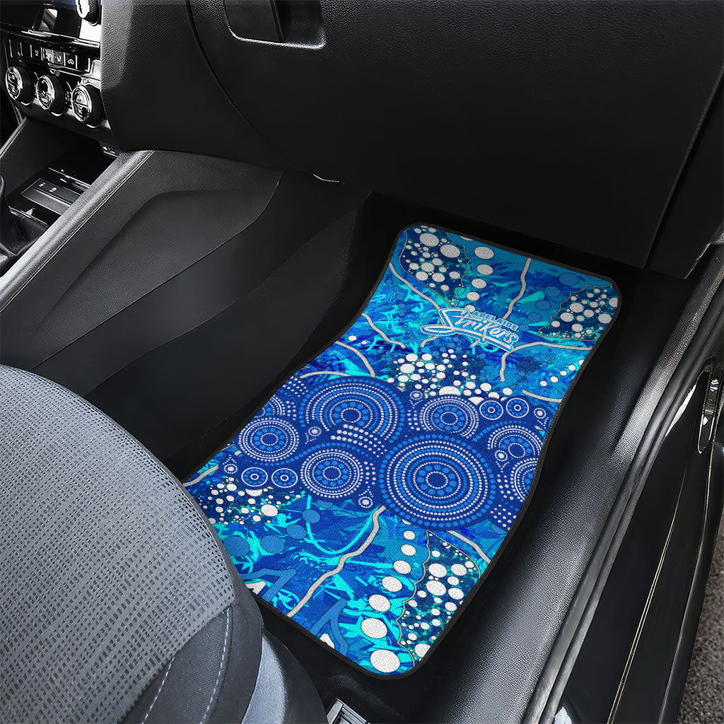 Adelaide Strikers Car Mats Graffiti Urban Aboriginal Dot Abstract Design