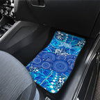 Adelaide Strikers Car Mats Graffiti Urban Aboriginal Dot Abstract Design