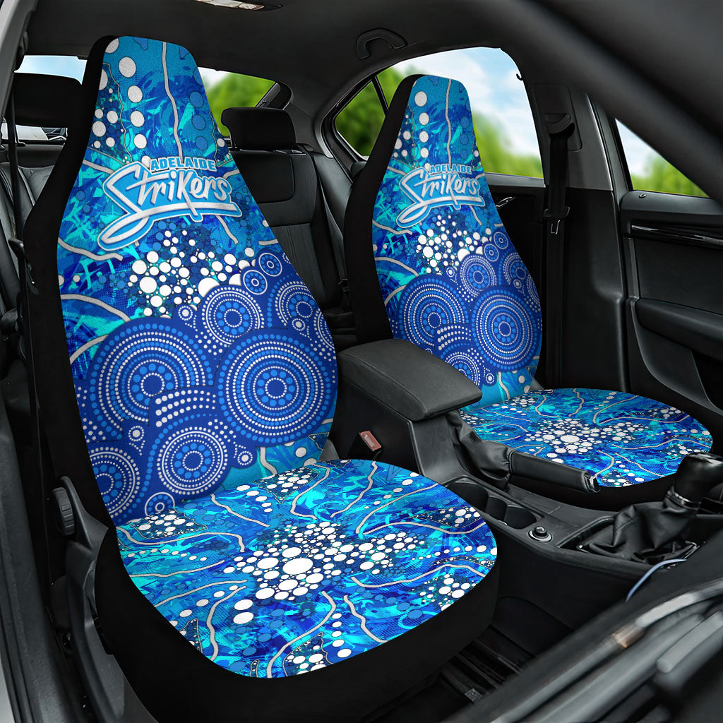 Adelaide Strikers Car Seat Cover Graffiti Urban Aboriginal Dot Abstract Design