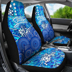 Adelaide Strikers Car Seat Cover Graffiti Urban Aboriginal Dot Abstract Design