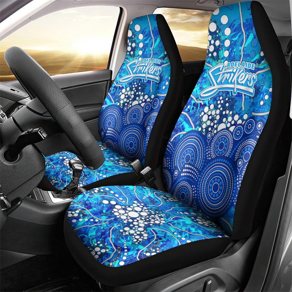 Adelaide Strikers Car Seat Cover Graffiti Urban Aboriginal Dot Abstract Design