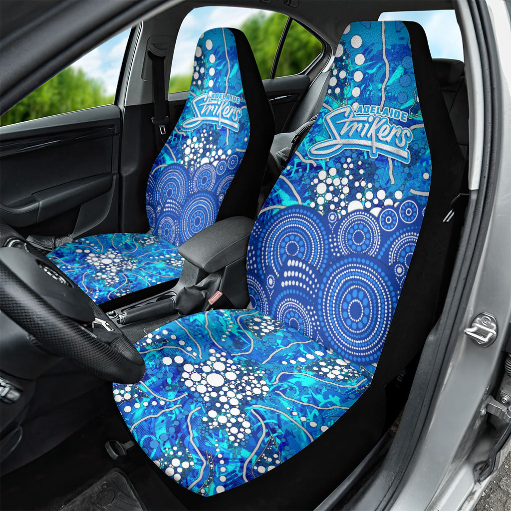 Adelaide Strikers Car Seat Cover Graffiti Urban Aboriginal Dot Abstract Design