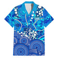 Adelaide Strikers Family Matching Tank Maxi Dress and Hawaiian Shirt Graffiti Urban Aboriginal Dot Abstract Design