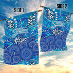 Adelaide Strikers Garden Flag Graffiti Urban Aboriginal Dot Abstract Design