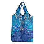 Adelaide Strikers Grocery Bag Graffiti Urban Aboriginal Dot Abstract Design