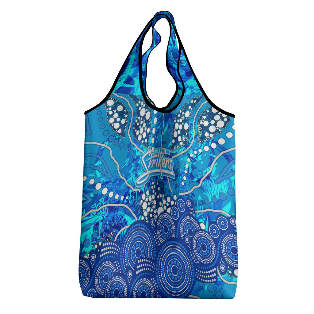 Adelaide Strikers Grocery Bag Graffiti Urban Aboriginal Dot Abstract Design