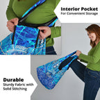 Adelaide Strikers Grocery Bag Graffiti Urban Aboriginal Dot Abstract Design