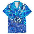Adelaide Strikers Hawaiian Shirt Graffiti Urban Aboriginal Dot Abstract Design