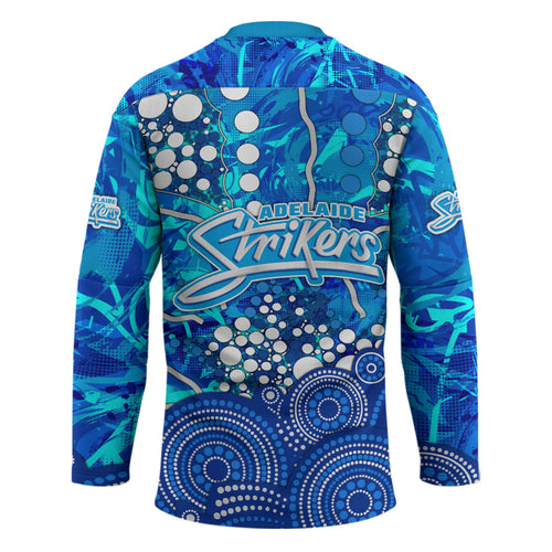 Adelaide Strikers Hockey Jersey Graffiti Urban Aboriginal Dot Abstract Design