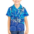 Adelaide Strikers Kid Hawaiian Shirt Graffiti Urban Aboriginal Dot Abstract Design