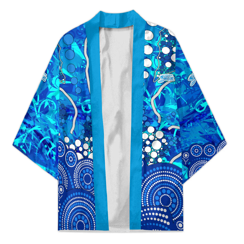 Adelaide Strikers Kimono Graffiti Urban Aboriginal Dot Abstract Design
