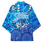 Adelaide Strikers Kimono Graffiti Urban Aboriginal Dot Abstract Design