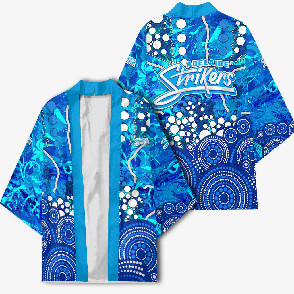 Adelaide Strikers Kimono Graffiti Urban Aboriginal Dot Abstract Design