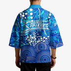 Adelaide Strikers Kimono Graffiti Urban Aboriginal Dot Abstract Design