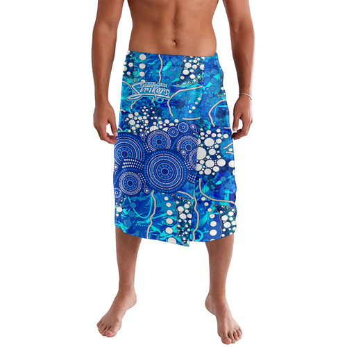 Adelaide Strikers Lavalava Graffiti Urban Aboriginal Dot Abstract Design