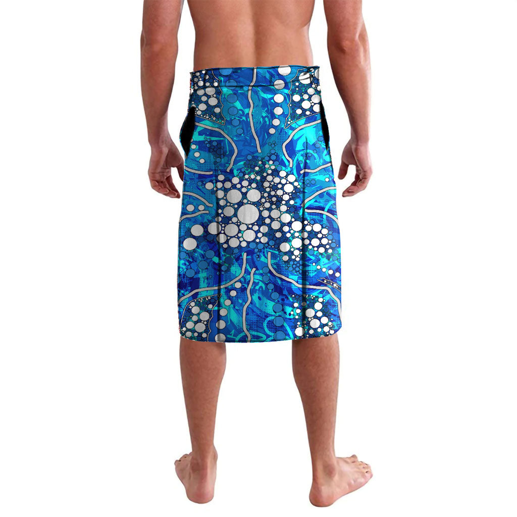 Adelaide Strikers Lavalava Graffiti Urban Aboriginal Dot Abstract Design