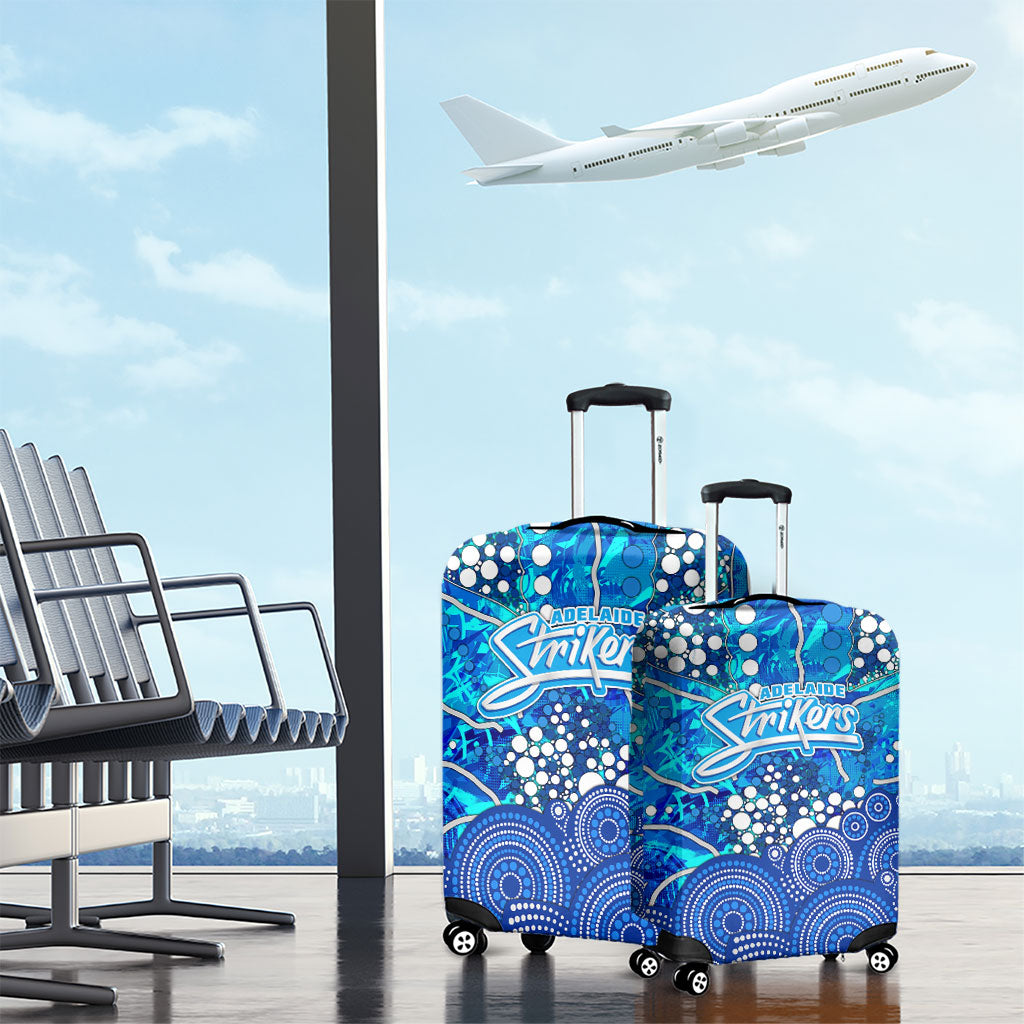 Adelaide Strikers Luggage Cover Graffiti Urban Aboriginal Dot Abstract Design