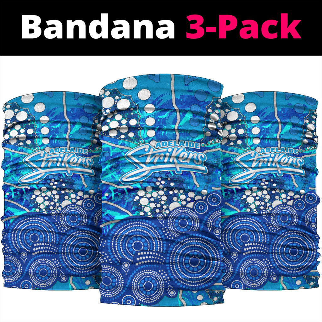 Adelaide Strikers Neck Gaiter Graffiti Urban Aboriginal Dot Abstract Design