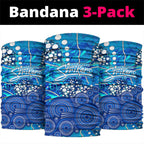 Adelaide Strikers Neck Gaiter Graffiti Urban Aboriginal Dot Abstract Design