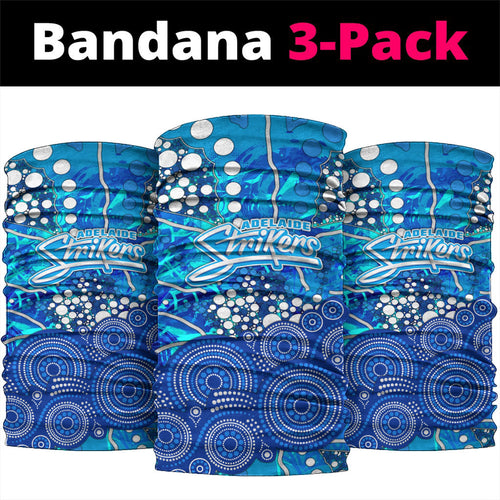 Adelaide Strikers Neck Gaiter Graffiti Urban Aboriginal Dot Abstract Design