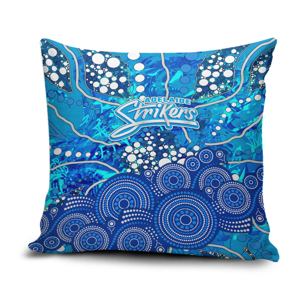Adelaide Strikers Pillow Cover Graffiti Urban Aboriginal Dot Abstract Design
