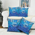Adelaide Strikers Pillow Cover Graffiti Urban Aboriginal Dot Abstract Design