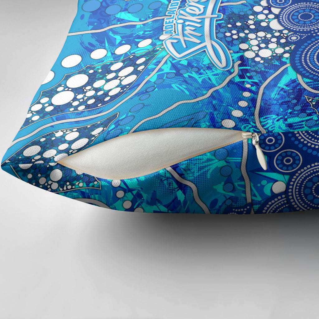 Adelaide Strikers Pillow Cover Graffiti Urban Aboriginal Dot Abstract Design