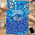 Adelaide Strikers Puzzle Graffiti Urban Aboriginal Dot Abstract Design