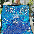 Adelaide Strikers Quilt Graffiti Urban Aboriginal Dot Abstract Design