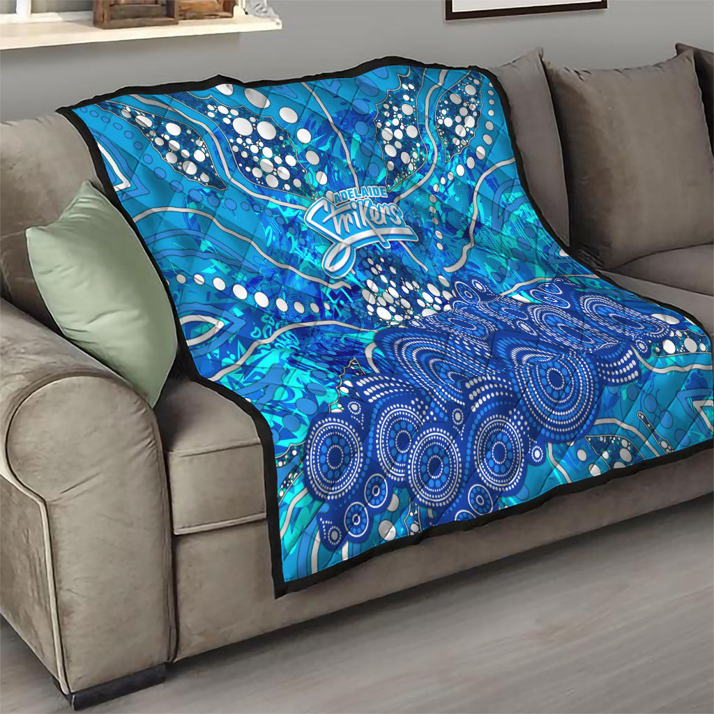 Adelaide Strikers Quilt Graffiti Urban Aboriginal Dot Abstract Design