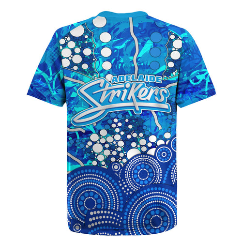 Adelaide Strikers Rugby Jersey Graffiti Urban Aboriginal Dot Abstract Design