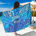 Adelaide Strikers Sarong Graffiti Urban Aboriginal Dot Abstract Design