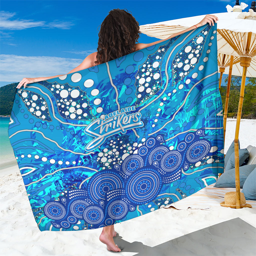 Adelaide Strikers Sarong Graffiti Urban Aboriginal Dot Abstract Design